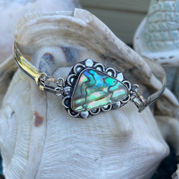 Sterling Silver and Abalone Assorted Artisan Handcrafted Jewelry Selections - Picture 13 of 16
